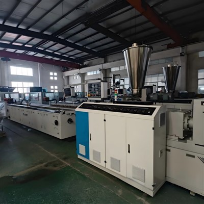 PVC উইন্ডো প্ৰফাইলসমূহ এক্সট্ৰুচন মেচিন লাইন